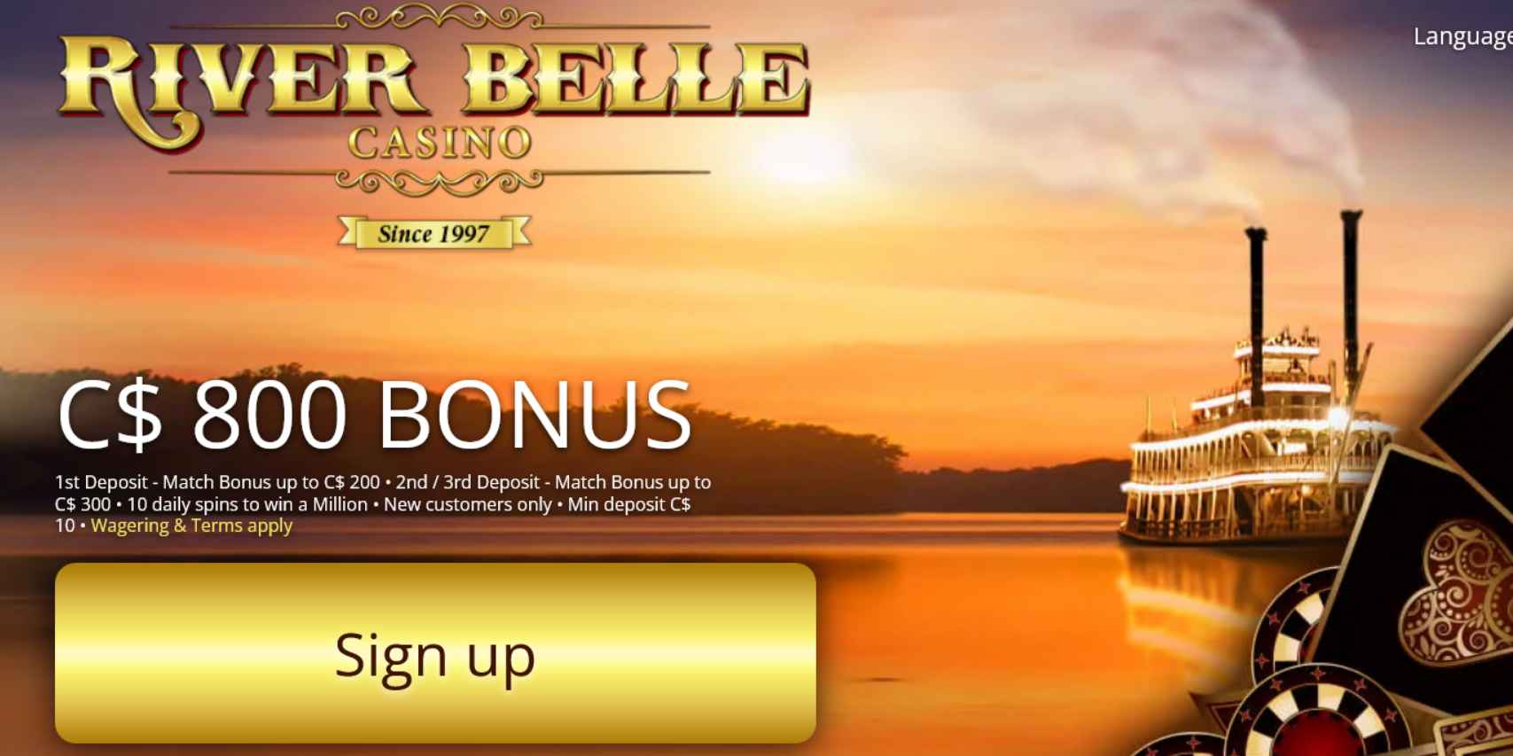Login River Belle Casino Di Ponsel Dan PC